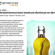 Actividadtransaccionalmexicanadisminuyeenabril